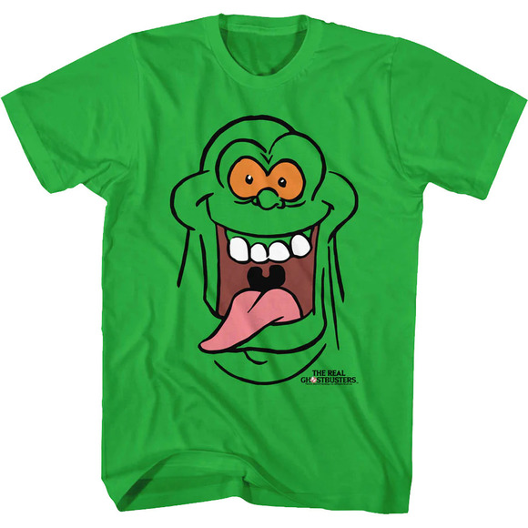 Slimers Face Real Ghostbusters Tshirt - Picture 1 of 4